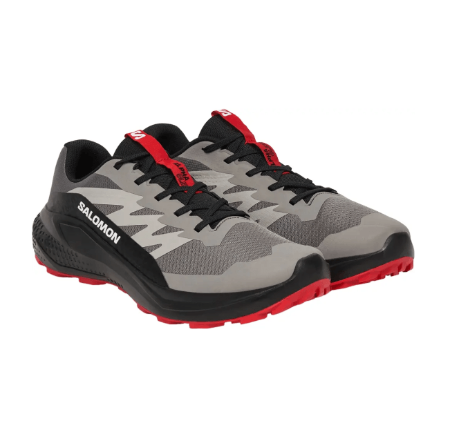 Кроссовки Salomon ALPHAGLIDE Cloudburstblack/Fieryred Фото 2